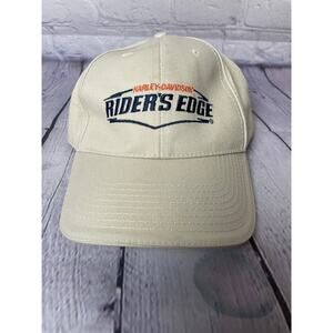 Khaki Harley Davidson Rider's Edge Cap - Adjustable Unisex